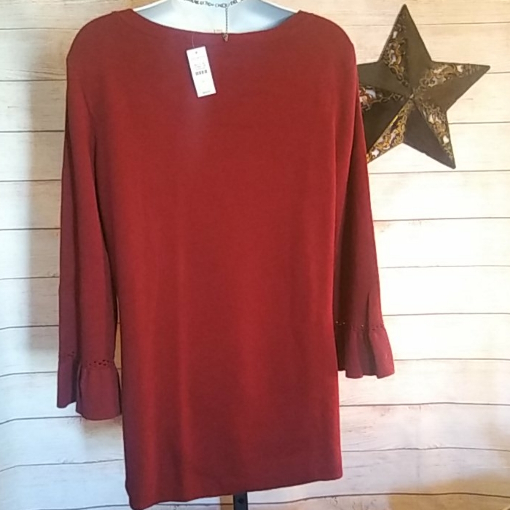 Talbots Burgandy Sweater - Picture 4 of 8